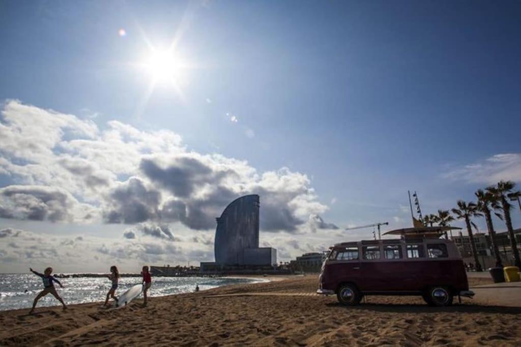 Lovely & Bright Vila Olimpica Beach Apartment Barcelona Exteriör bild